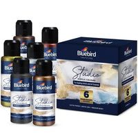 Thumbnail for Bluebird Studio Acrylic Colours – 100 ml Set of 6