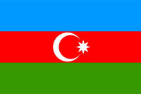 Thumbnail for Azerbaijan Flag 15x22cm