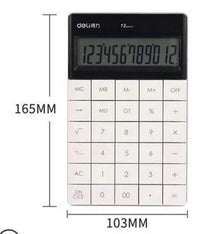 Thumbnail for Deli Dual Power Electronic Calculator 1589
