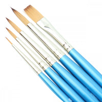 Thumbnail for Winsor & Newton Cotman Watercolour Synthetic Hair Brush Pack of 5