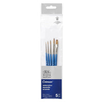 Thumbnail for Winsor & Newton Cotman Watercolour Synthetic Hair Brush Pack of 5