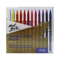 Thumbnail for Mont Marte Woodless Colour Pencils Premium 24pc