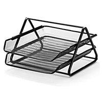 Thumbnail for Metal Mesh Desk Organizer Set