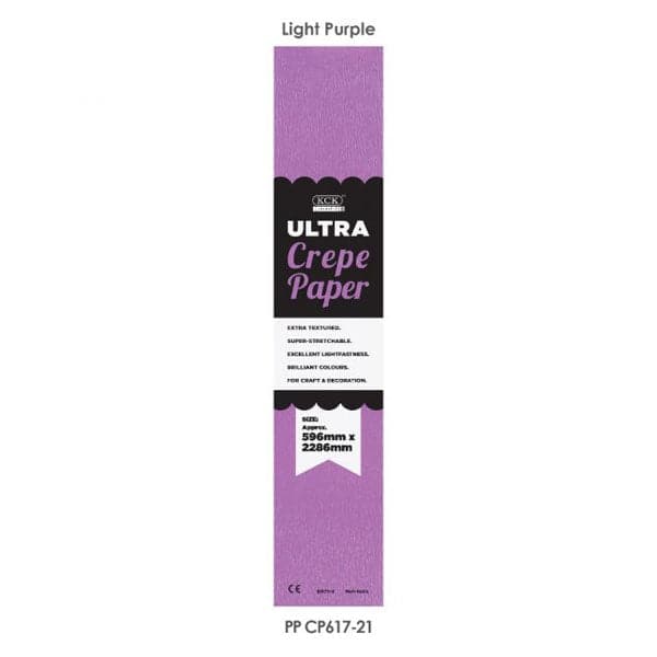 Crepe Paper Single Sheet in Different Colors