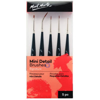 Thumbnail for Mont Marte Mini Detail Brush Set of 5