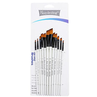 Thumbnail for Keep Smiling Chisel Tip Paint Brush Pack of 12